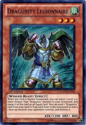 Image of Dragunity Legionnaire [HA03-EN032] Super Rare