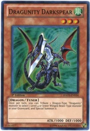 Image of Dragunity Darkspear [HA03-EN034] Super Rare