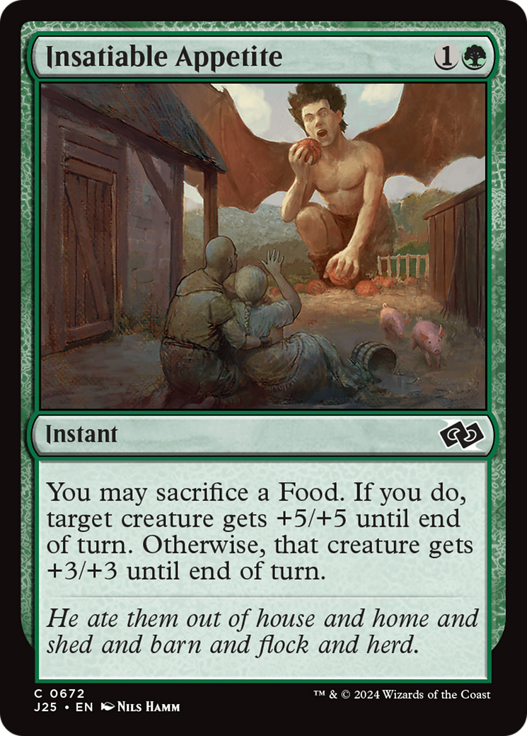 Image of Insatiable Appetite [Foundations Jumpstart]