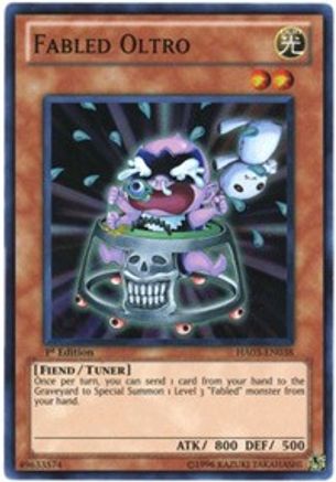 Image of Fabled Oltro [HA03-EN038] Super Rare