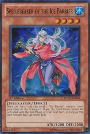 Image of Spellbreaker of the Ice Barrier [HA03-EN048] Super Rare