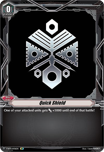 Image of Quick Shield (Great Nature) (V-BT11/SP36EN) [Storm of the Blue Cavalry]