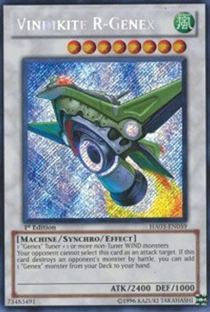Image of Vindikite R-Genex [HA03-EN059] Secret Rare