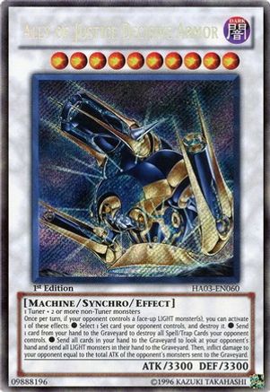 Image of Ally of Justice Decisive Armor [HA03-EN060] Secret Rare