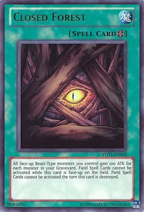 Image of Closed Forest (5D's Duel Transer) [YDT1-EN002] Ultra Rare