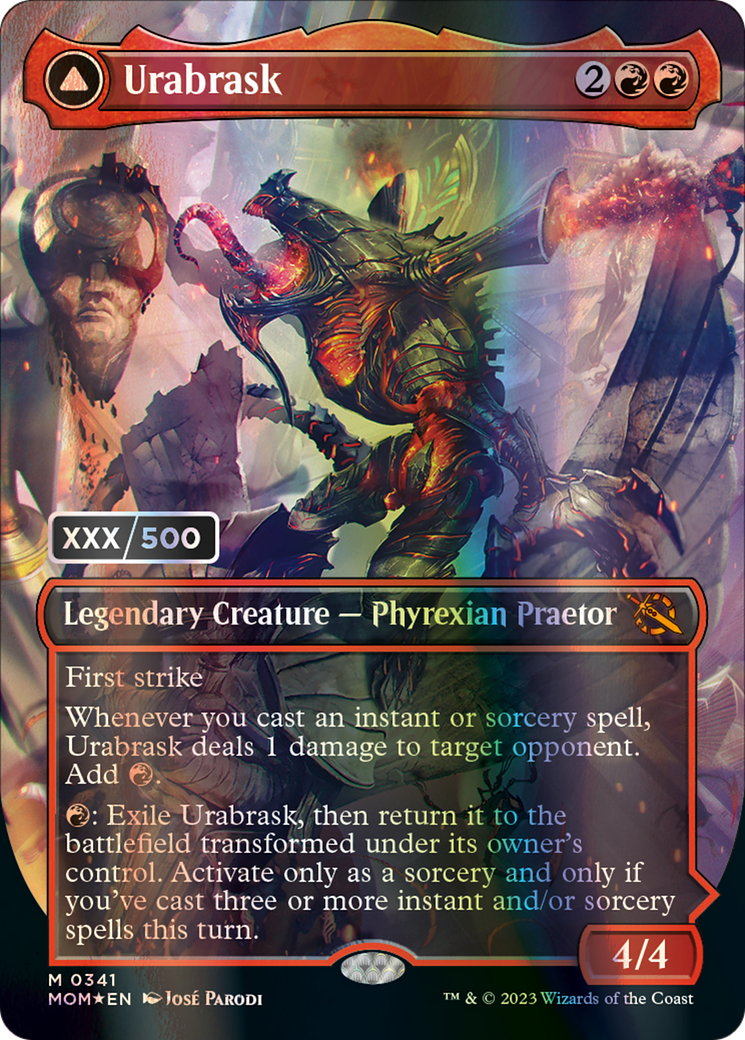 Image of Urabrask // The Great Work (Serialized) [March of the Machine]