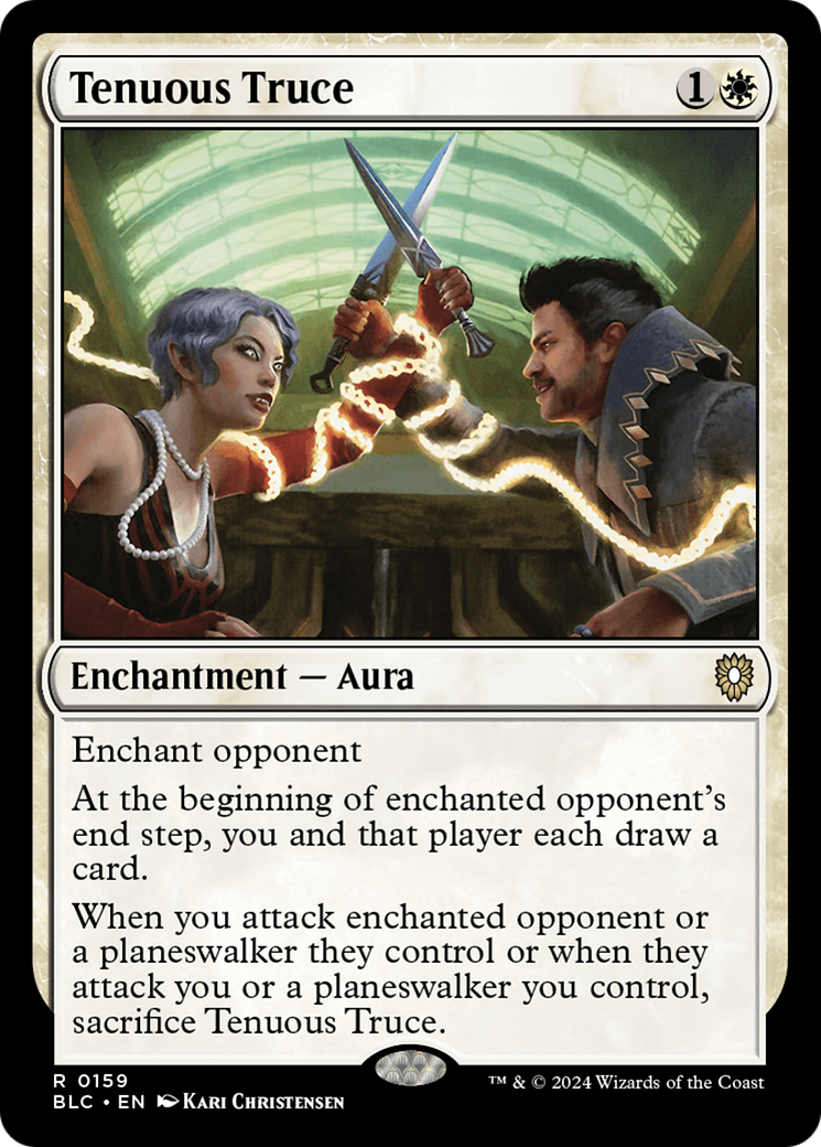 Image of Tenuous Truce [Bloomburrow Commander]