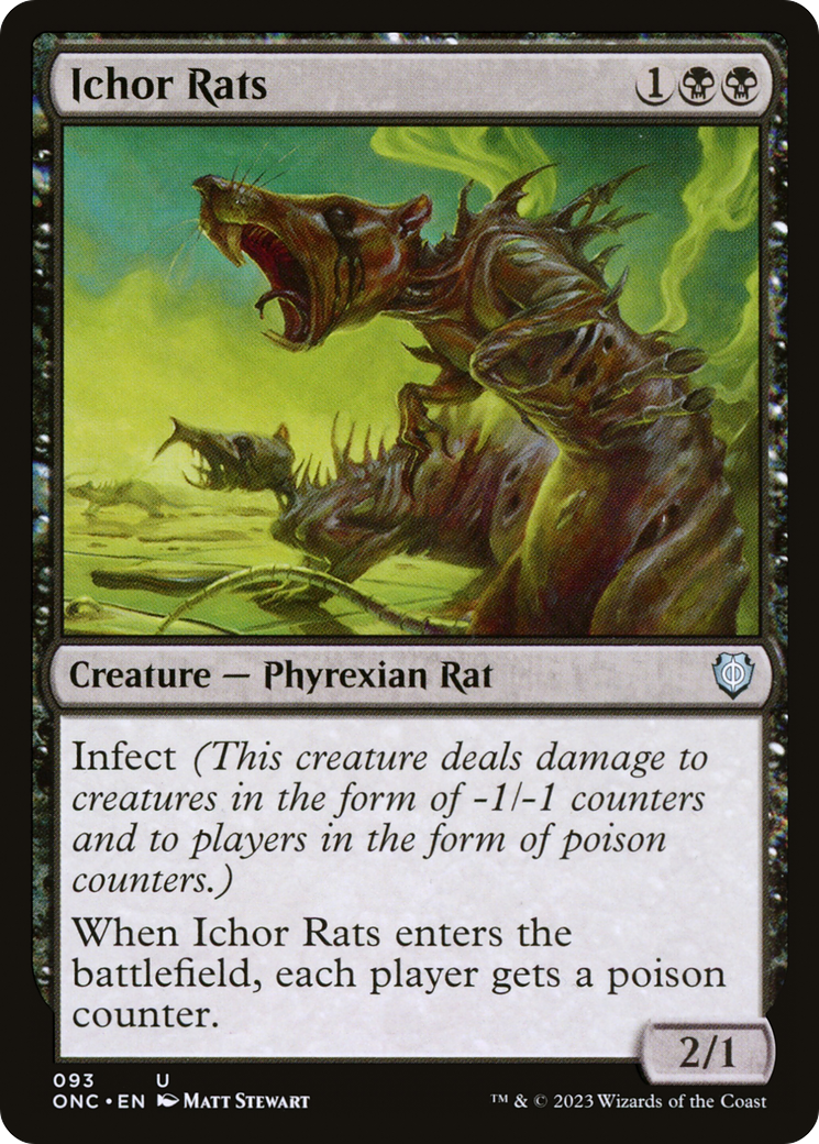 Image of Ichor Rats [Phyrexia: All Will Be One Commander]