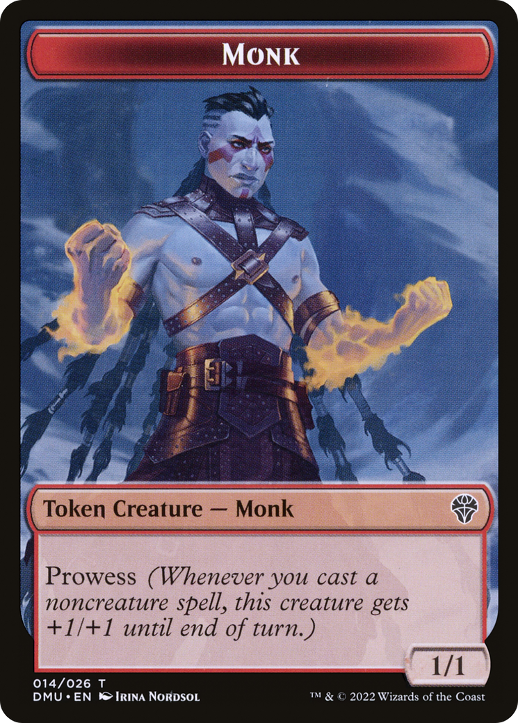 Image of Monk Token [Dominaria United Tokens]