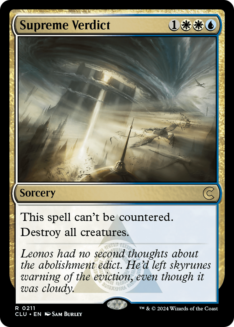 Image of Supreme Verdict [Ravnica: Clue Edition]