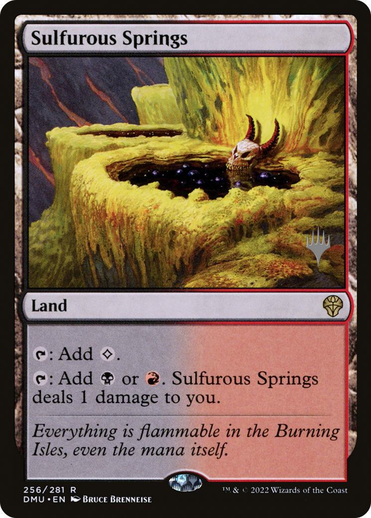 Image of Sulfurous Springs (Promo Pack) [Dominaria United Promos]