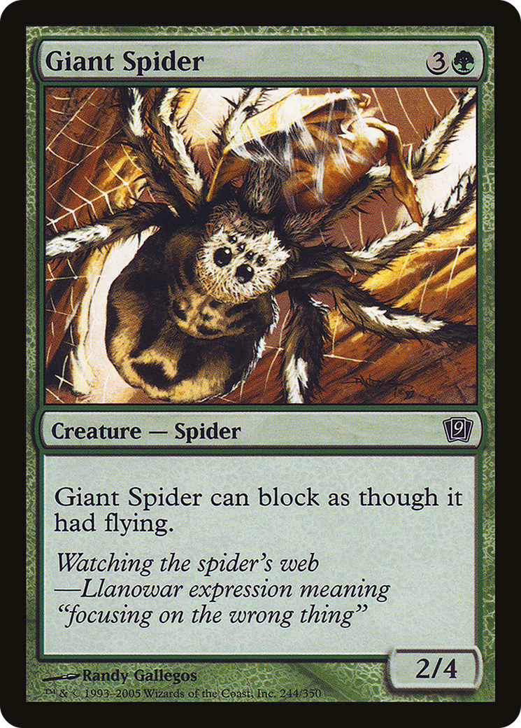 Image of Giant Spider [Ninth Edition]