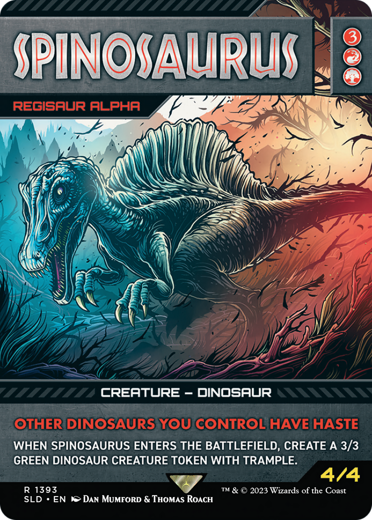 Image of Spinosaurus - Regisaur Alpha [Secret Lair Drop Series]