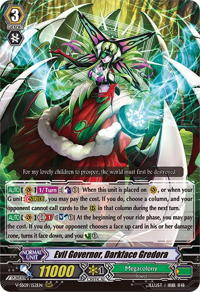 Image of Evil Governor, Darkface Gredora (V-SS09/152EN) [Revival Selection]