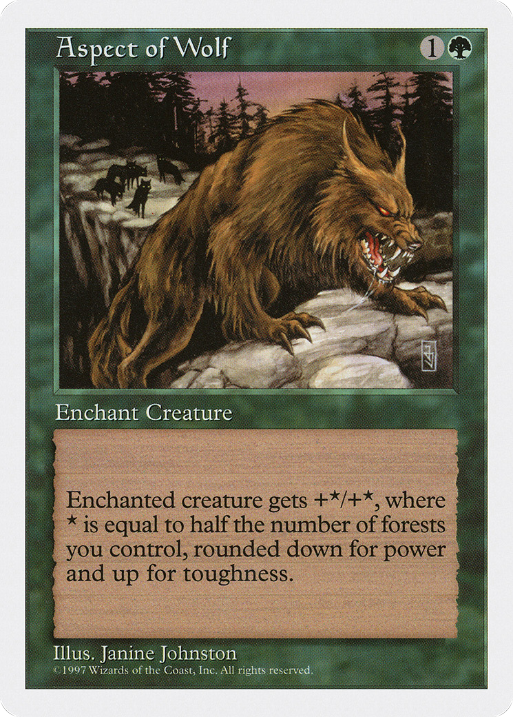 Image of Aspect of Wolf [Fifth Edition]