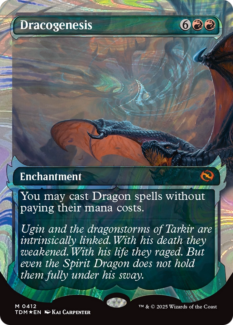 Image of Dracogenesis (0412) (Showcase) (Halo Foil) [Tarkir: Dragonstorm]