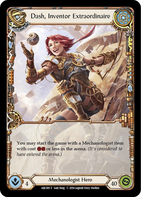 Image of Azalea // Dash, Inventor Extraordinaire [ARC039 // ARC001] (Arcane Rising)  1st Edition Normal
