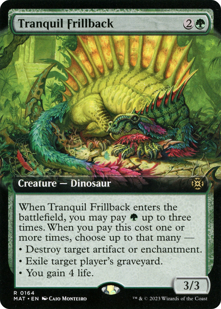 Image of Tranquil Frillback (Extended Art) [March of the Machine: The Aftermath]