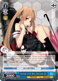 Image of Interlude of the Rain, Murasame Kai (KC/S42-E079S SR) [KanColle: Arrival! Reinforcement Fleets from Europe!]