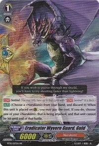 Image of Eradicator Wyvern Guard, Guld (BT10/017EN) [Triumphant Return of the King of Knights]