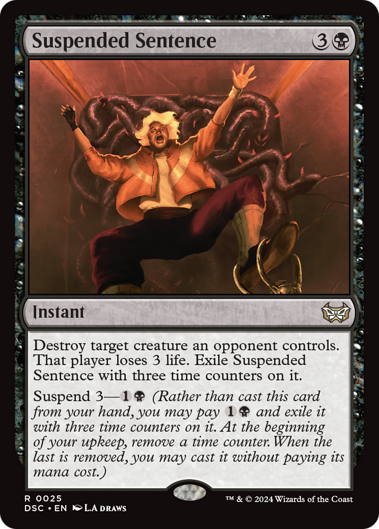 Image of Suspended Sentence [Duskmourn: House of Horror Commander]