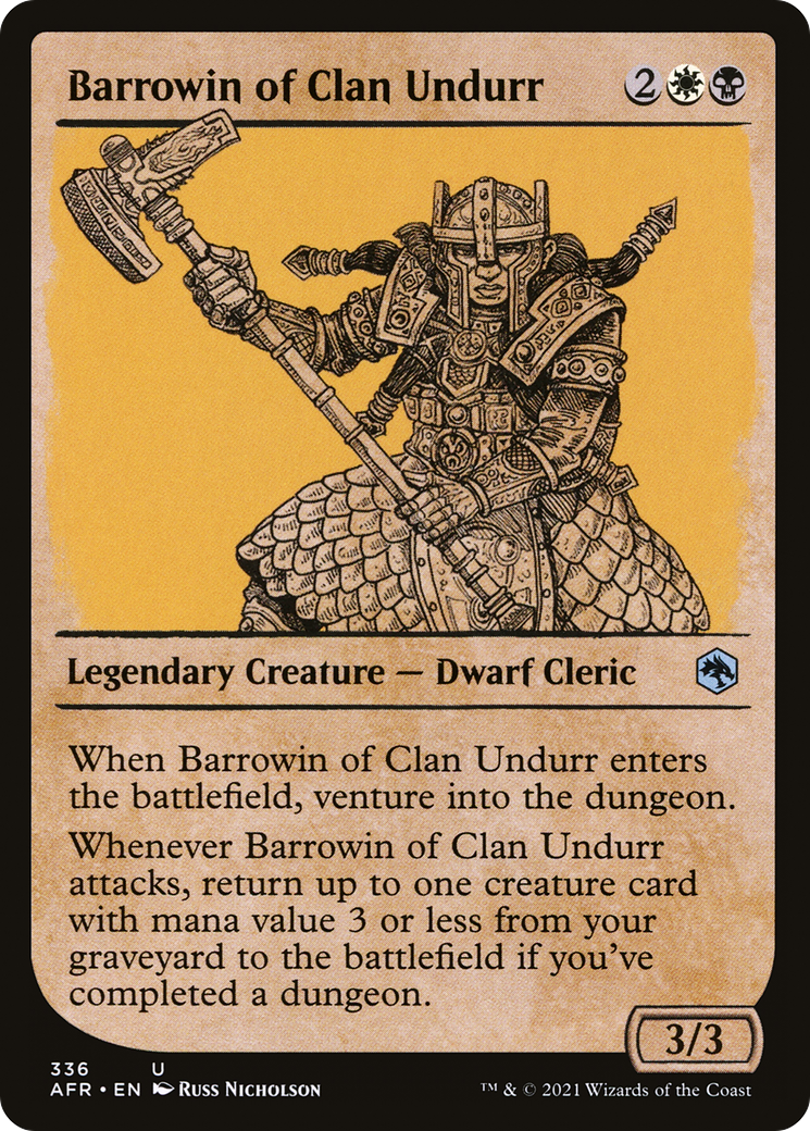 Image of Barrowin of Clan Undurr (Showcase) [Dungeons & Dragons: Adventures in the Forgotten Realms]