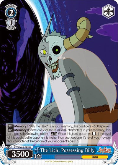 Image of The Lich: Possessing Billy (AT/WX02-085 U) [Adventure Time]