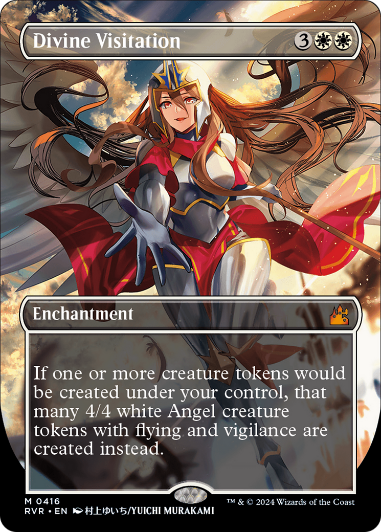 Image of Divine Visitation (Anime Borderless) [Ravnica Remastered]