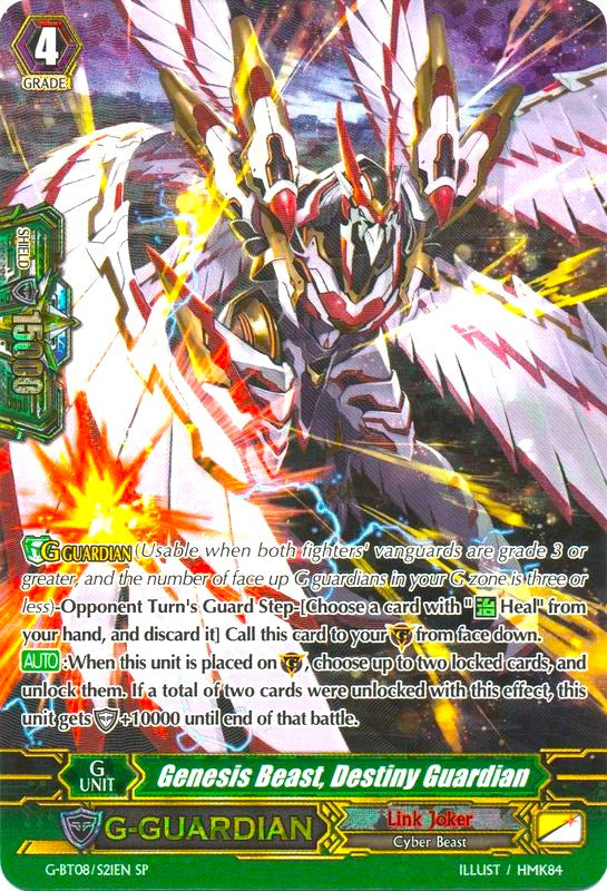 Image of Genesis Beast, Destiny Guardian (G-BT08/S21EN) [Absolute Judgment]