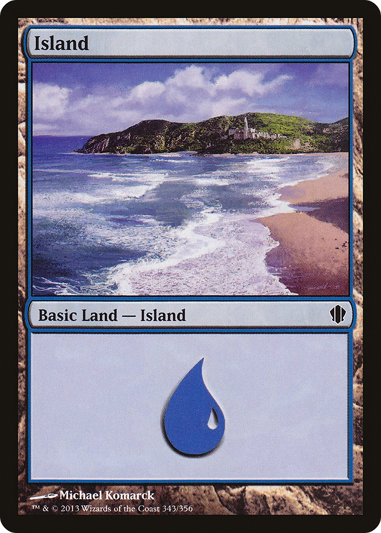 Image of Island (343) [Commander 2013]
