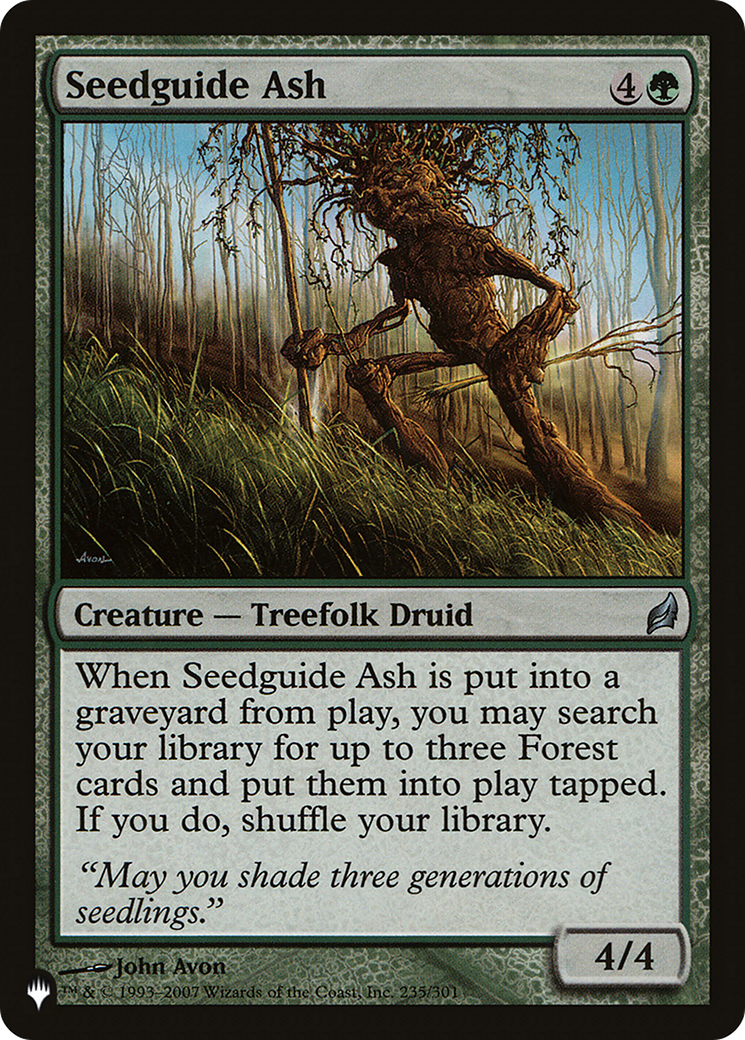 Image of Seedguide Ash [The List]