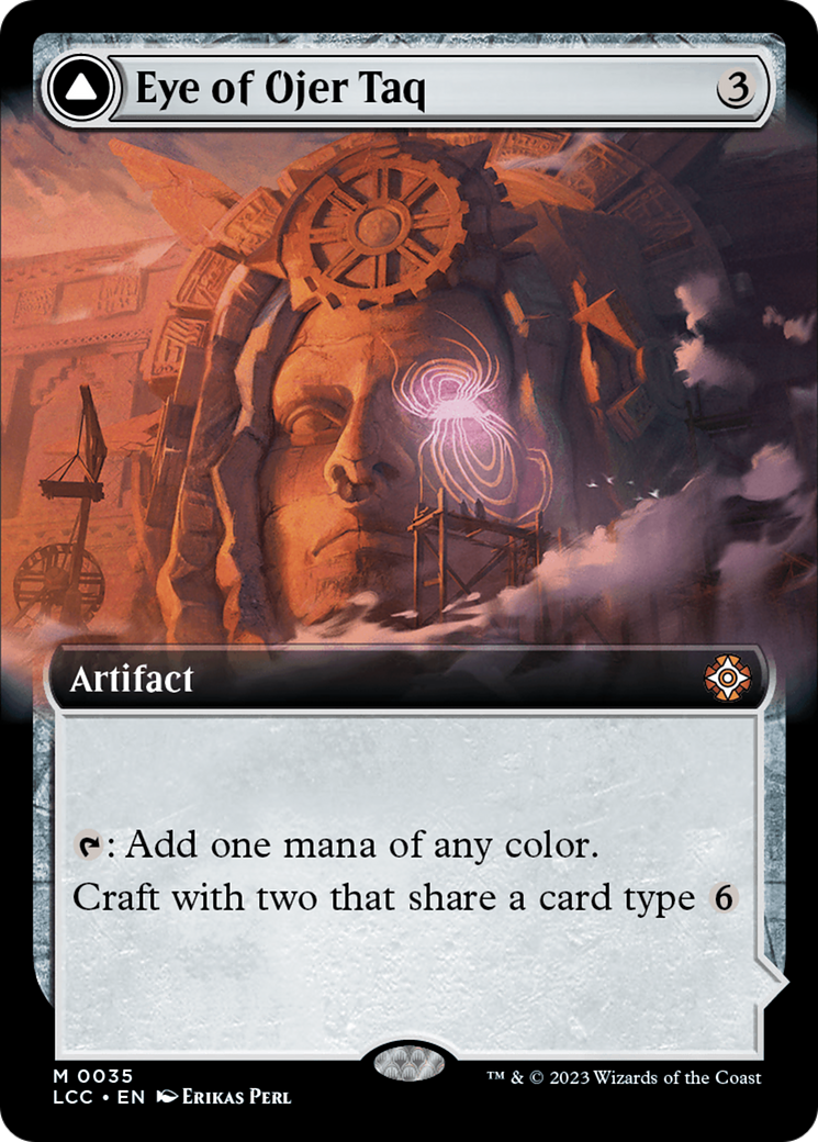 Image of Eye of Ojer Taq // Apex Observatory (Extended Art) [The Lost Caverns of Ixalan Commander]