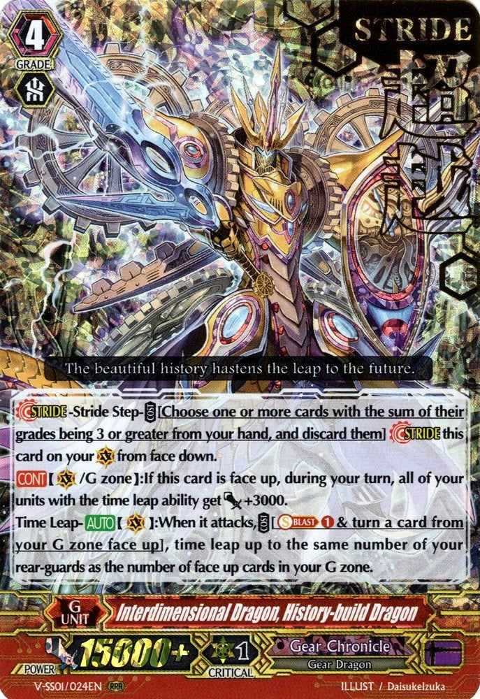 Image of Interdimensional Dragon, History-build Dragon (Hot Stamped) (V-SS01/024EN) [Premium Collection 2019]