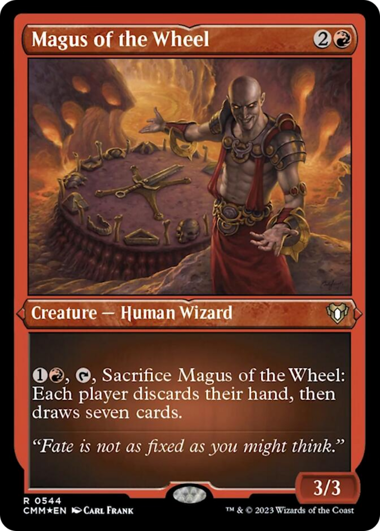 Image of Magus of the Wheel (Foil Etched) [Commander Masters]