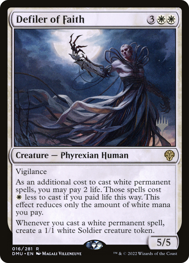 Image of Defiler of Faith (Promo Pack) [Dominaria United Promos]