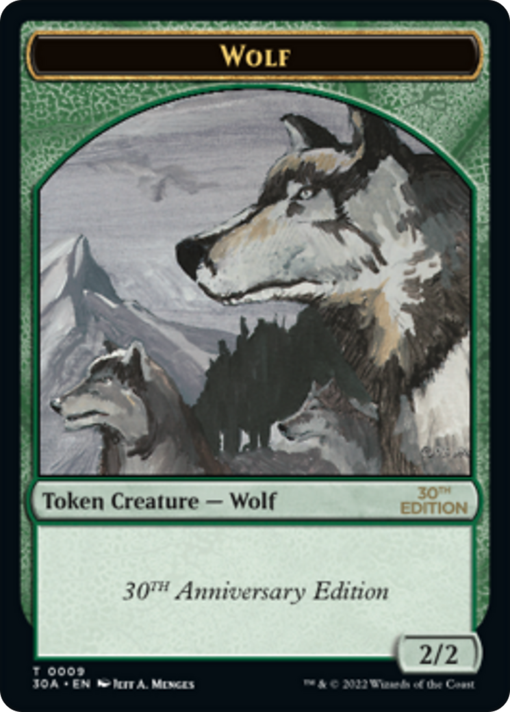 Image of Wolf Token [30th Anniversary Tokens]
