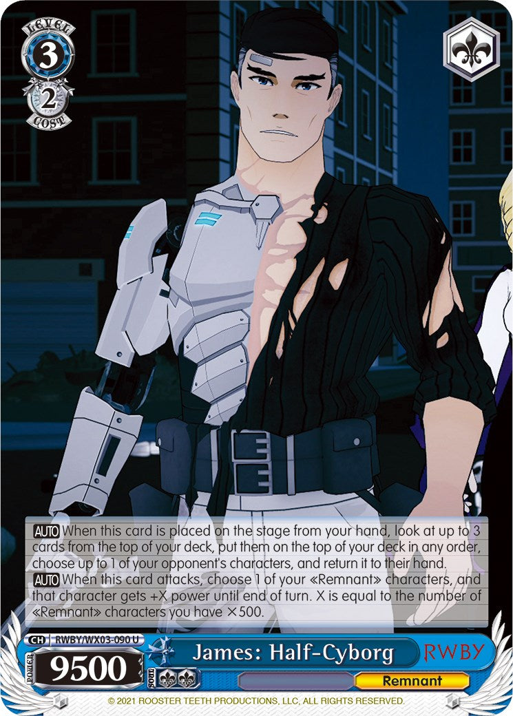 Image of James: Half-Cyborg (RWBY/WX03-090 U) [RWBY]
