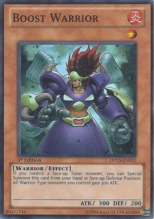 Image of Boost Warrior [DP10-EN012] Super Rare