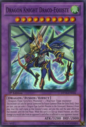 Image of Dragon Knight Draco-Equiste [DP10-EN016] Super Rare