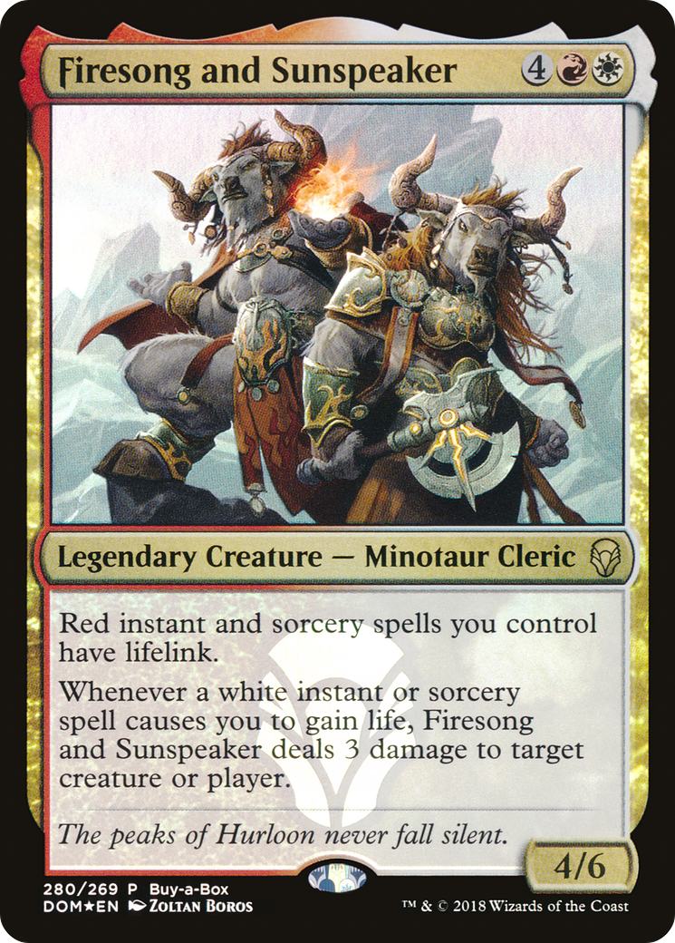 Image of Firesong and Sunspeaker (Buy-A-Box) [Dominaria]