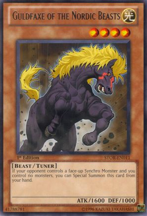 Image of Guldfaxe of the Nordic Beasts [STOR-EN011] Rare