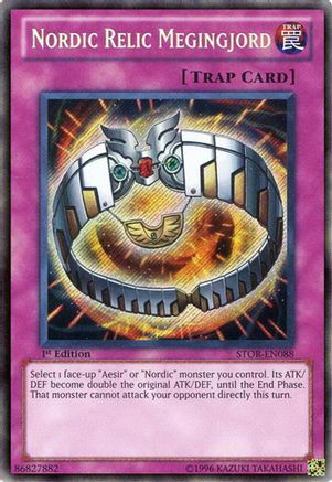 Image of Nordic Relic Megingjord [STOR-EN088] Secret Rare