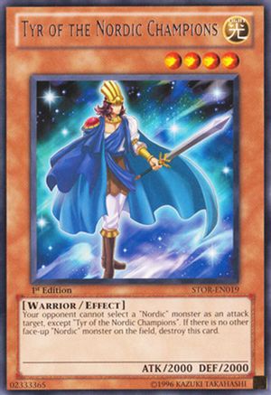 Image of Tyr of the Nordic Champions [STOR-EN019] Rare