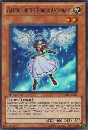 Image of Valkyrie of the Nordic Ascendant [STOR-EN017] Super Rare