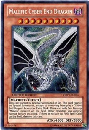 Image of Malefic Cyber End Dragon [YMP1-EN004] Secret Rare