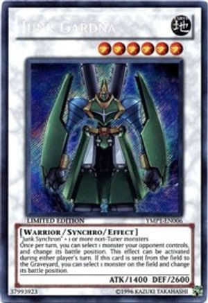 Image of Junk Gardna [YMP1-EN006] Secret Rare