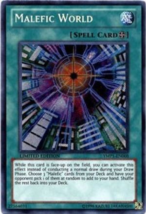 Image of Malefic World [YMP1-EN008] Secret Rare