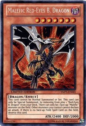 Image of Malefic Red-Eyes B. Dragon [YMP1-EN001] Secret Rare