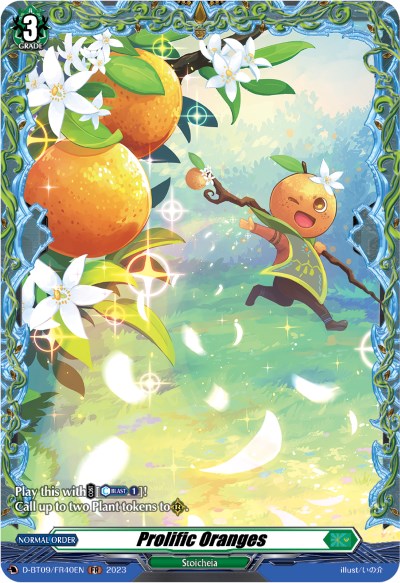 Image of Prolific Oranges (D-BT09/FR40EN) [Dragontree Invasion]