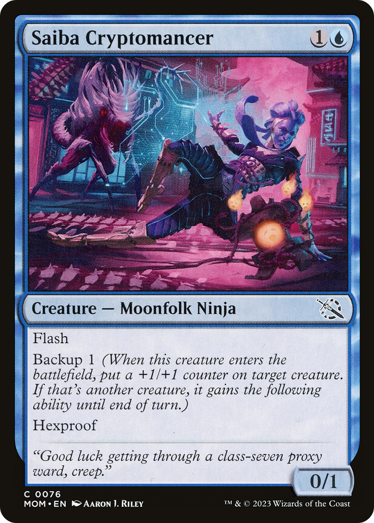 Image of Saiba Cryptomancer [March of the Machine]
